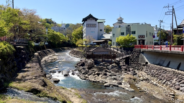 修善寺の風景